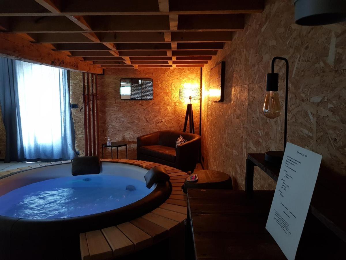 Au Soleil Vert - Chambre de charme avec spa et sauna privés Zeggers-Cappel Exterior foto