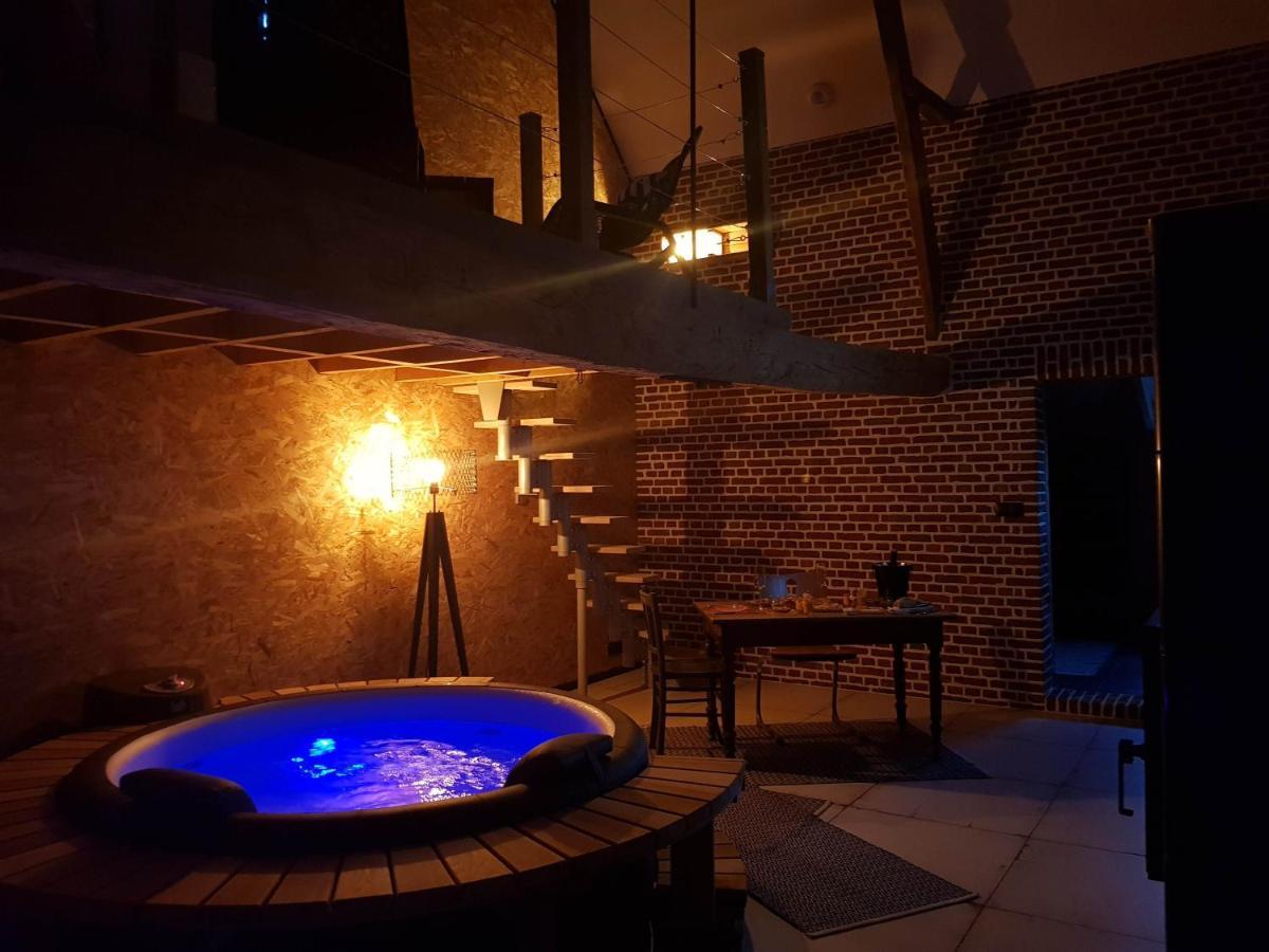 Au Soleil Vert - Chambre de charme avec spa et sauna privés Zeggers-Cappel Exterior foto